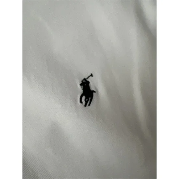 MENS POLO RALPH LAUREN SHORT SLEEVE BIG AND TALL WHITE POLO SHIRT XXL TALL - Picture 2 of 4